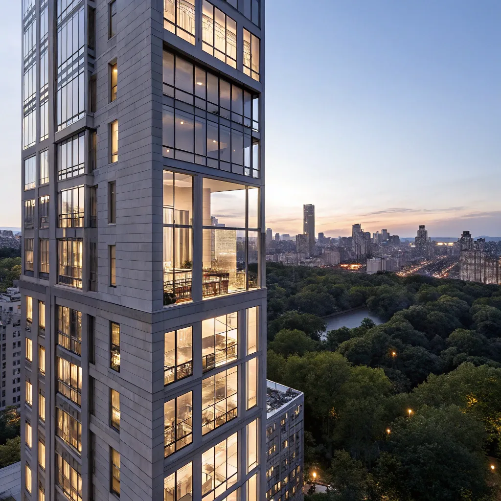 High-rise building illustration